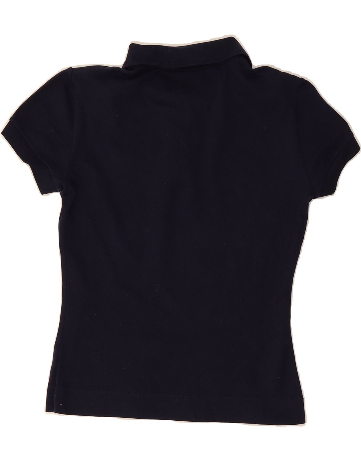 LACOSTE Womens Polo Shirt Size 38 Medium Navy Blue Cotton DS46 thumbnail 2