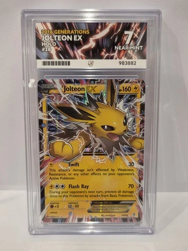 Pokémon TCG – Jolteon EX 28/83 – Generations (2016) – ACE 7 NEAR MINT