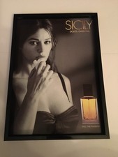 Dolce & Gabbana Sicily perfume-2003 A4 framed original advert
