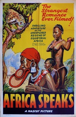 Africa Speaks 1930 Vintage Movie Poster Print Wall Art Home Decor Film
