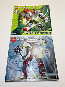 LEGO Hero Factory: Witch Doctor (2283) & Black Phantom (6203)