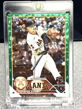 2023 Topps Update Series - Patrick Bailey #US8 Green Foil /499 (RC)