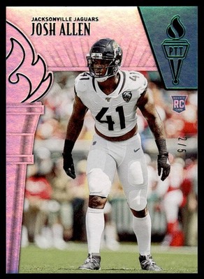 2019 Panini Passing The Torch Josh Allen Rookie 2/5 Jacksonville Jaguars #70