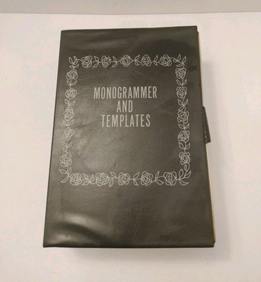 Vintage Sears Kenmore Monogrammer, Foot & Templates Sewing Machine Accessory