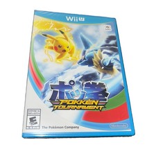 Pokkén Tournament (Nintendo Wii U, 2016) New Mint Sealed