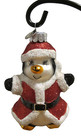 Radko Celebrations Santa Suit Penguin Boot Hat 3pc Set Glass Christmas Ornament — photo 6