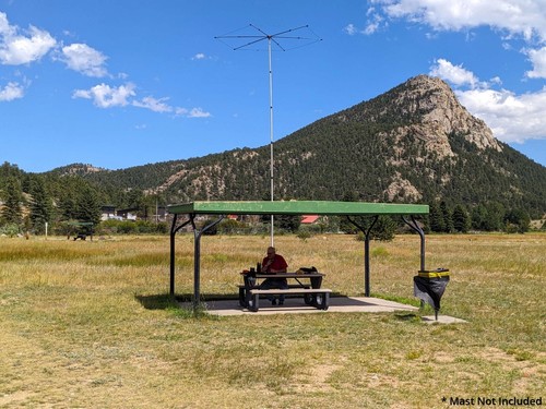 POTAbeam | Antenne HF portable HexBeam (bandes de 11 et 10 mètres) + étui souple - Photo 14/20