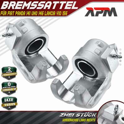 2x Bremssattel Vorne L+R 48mm für Fiat Panda 141 141A Uno 146 Lancia Y10 156