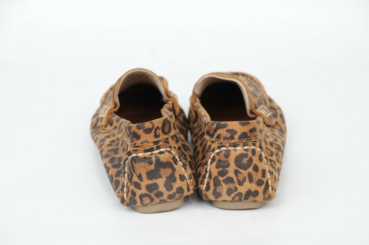 Charleston Shoe Co Tradd Leopard Nubuck Leather Moc Penny  display picture 1