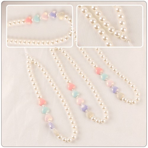 2pcs Delicate Portable Colorful Heart Anti-Lost Wrist Hanging Strap - 第 4/12 張圖片