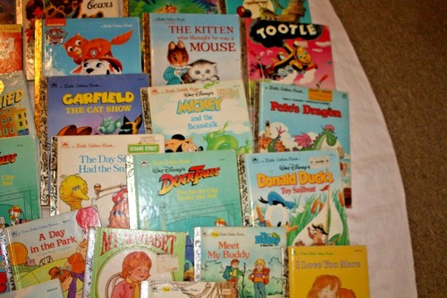 VINTAGE and Newer LITTLE GOLDEN BOOKS 28 LOT CHILDREN'S PICTURE BOOKS - Imagen 7 de 8