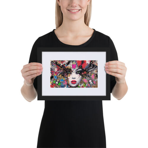 Butterfly Queen Framed Poster by Blink Friction - Picture 2 of 3