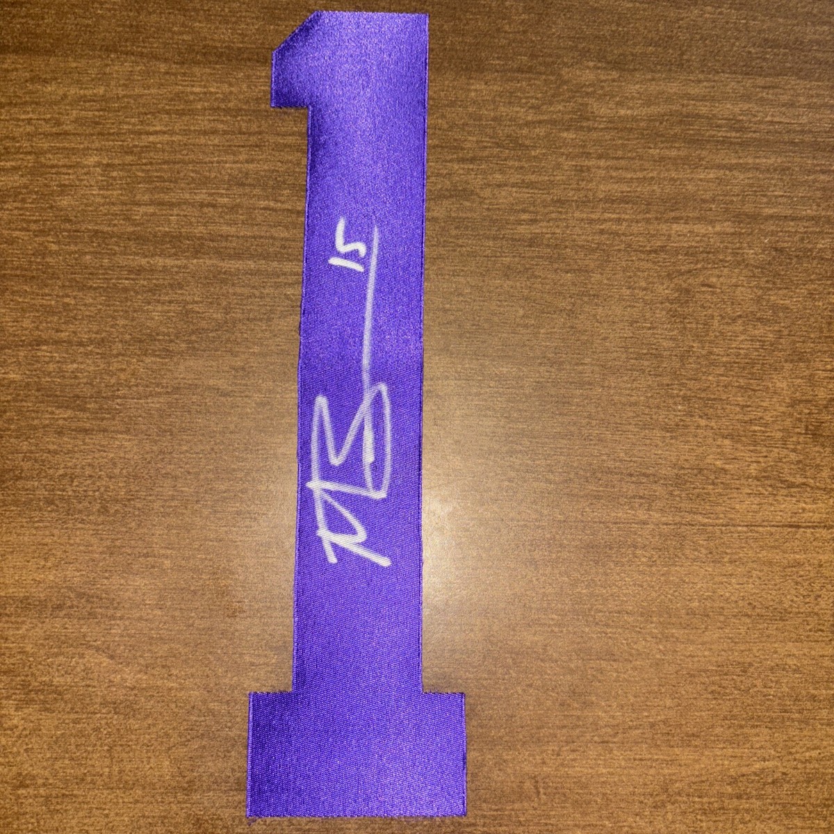 Myles Brennan Autographed LSU Jersey Number