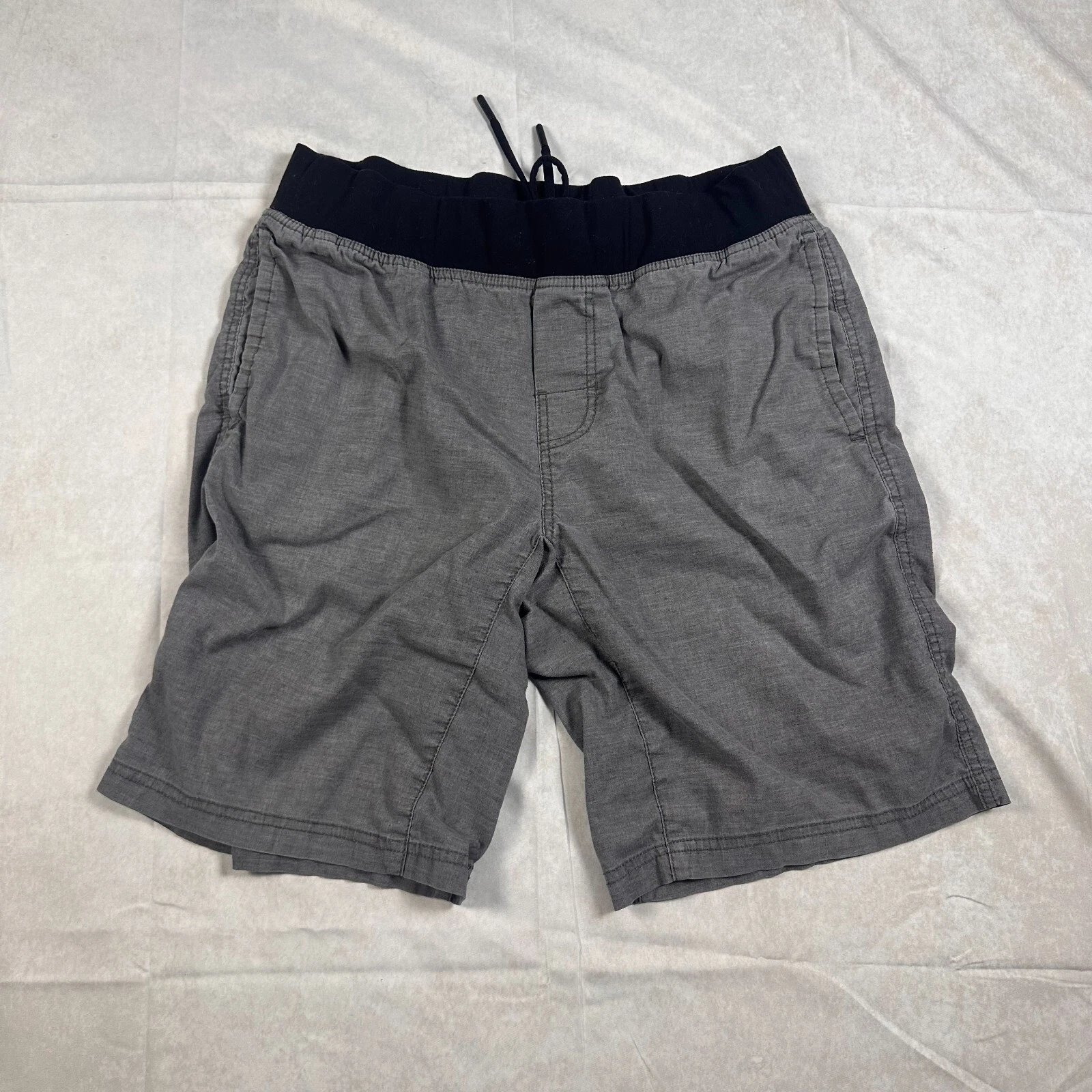 prana hemp blend stretch comfort lounge gym yoga casual shorts
