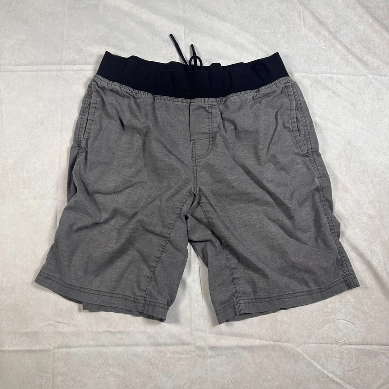 prana hemp blend stretch comfort lounge gym yoga casual shorts