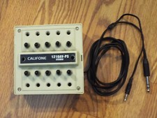 Califone 1210AV-PS 10-Position Stereo Jackbox with Volume Control, Beige