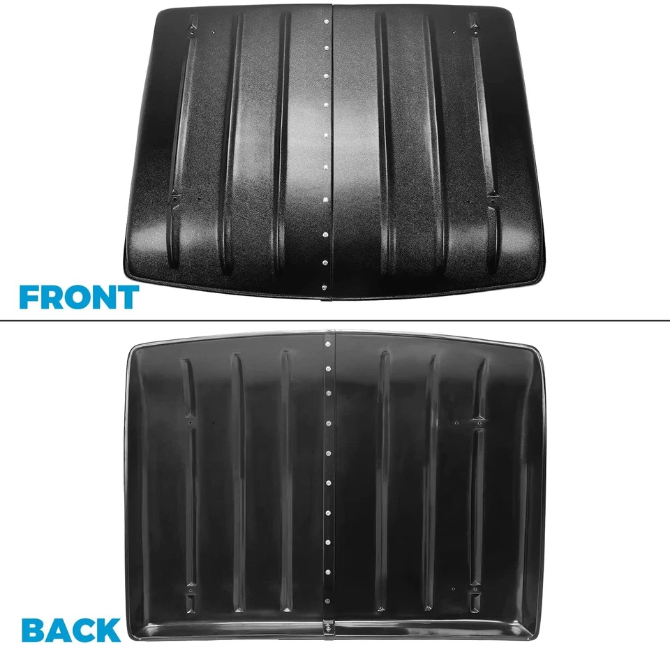 PARA KAWASAKI MULE 610 600 SX 2005-2023 4X4 TECHO RÍGIDO NEGRO KAF600-005B Foto 4 de 4