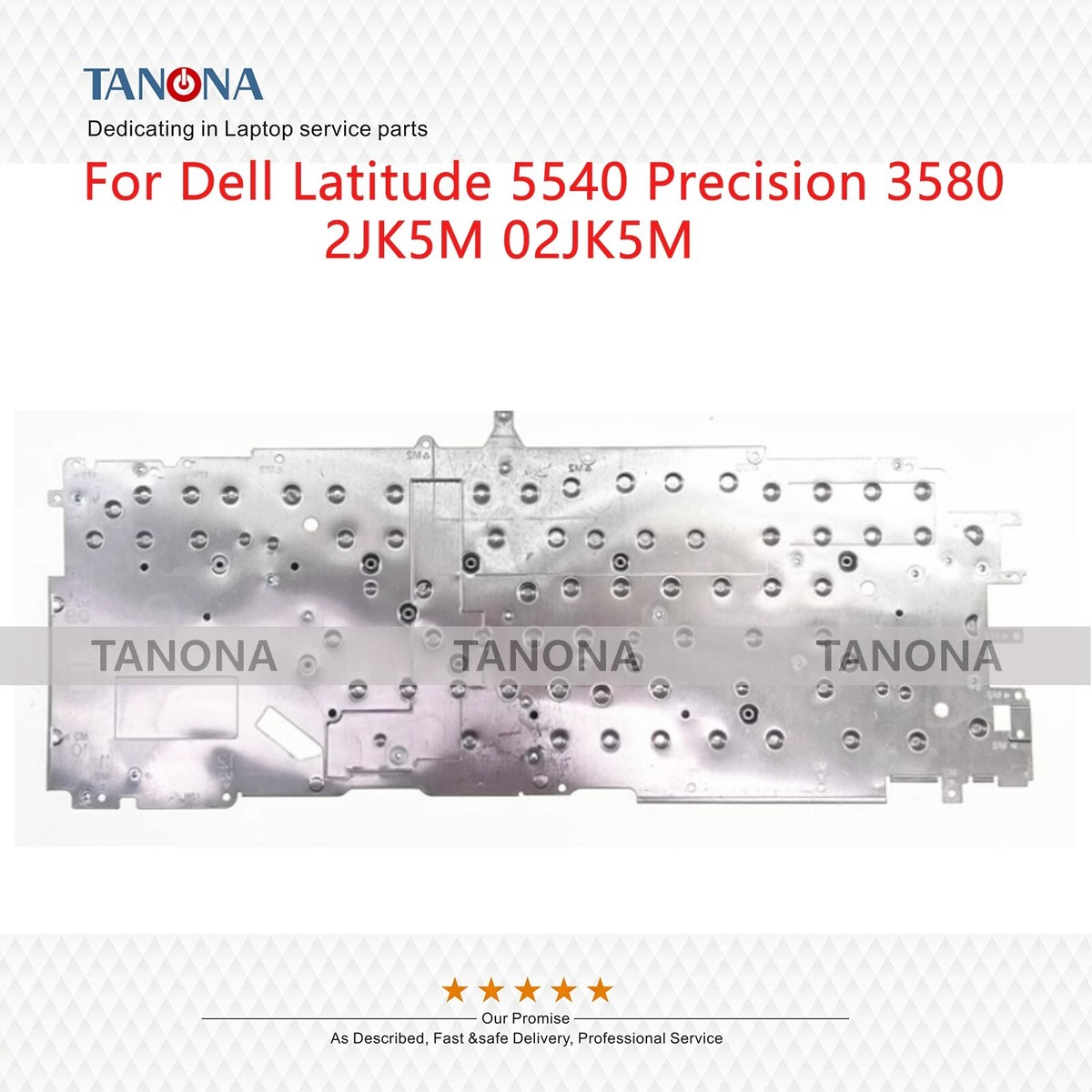 New 02JK5M For Dell Latitude 5540 E5540 Precision 3580 Keyboard