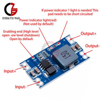 MINI560 3.3/5/9/12V Output 5A DC Converter Buck Stabilized Power Supply Module