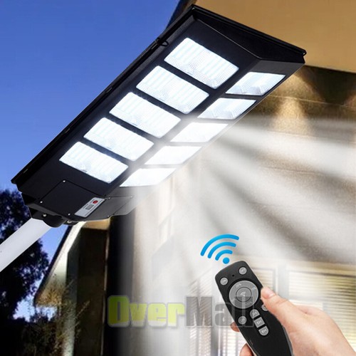990000000000LM 1000W Outdoor Commercial Solar Street Light Parking Lot Road Lamp - Picture 20 of 24