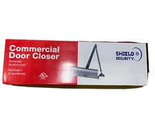 Shield Security 909160 Aluminum Heavy Duty Commercial Door Closer Size 3