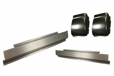 2002 2009 Dodge Ram Truck 2 Dr 4Pc Regular Cab Rocker Panels & Cab Corners Kit 