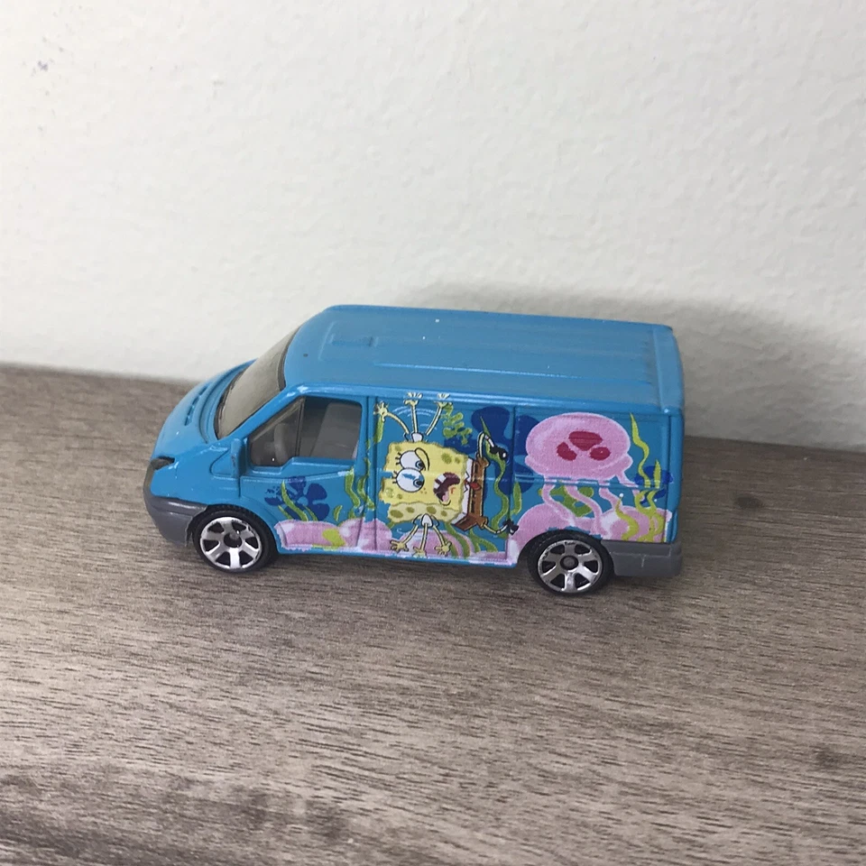 Matchbox Sponge Bob Square Pants Ford Transit 1/64 - Image 3 of 4
