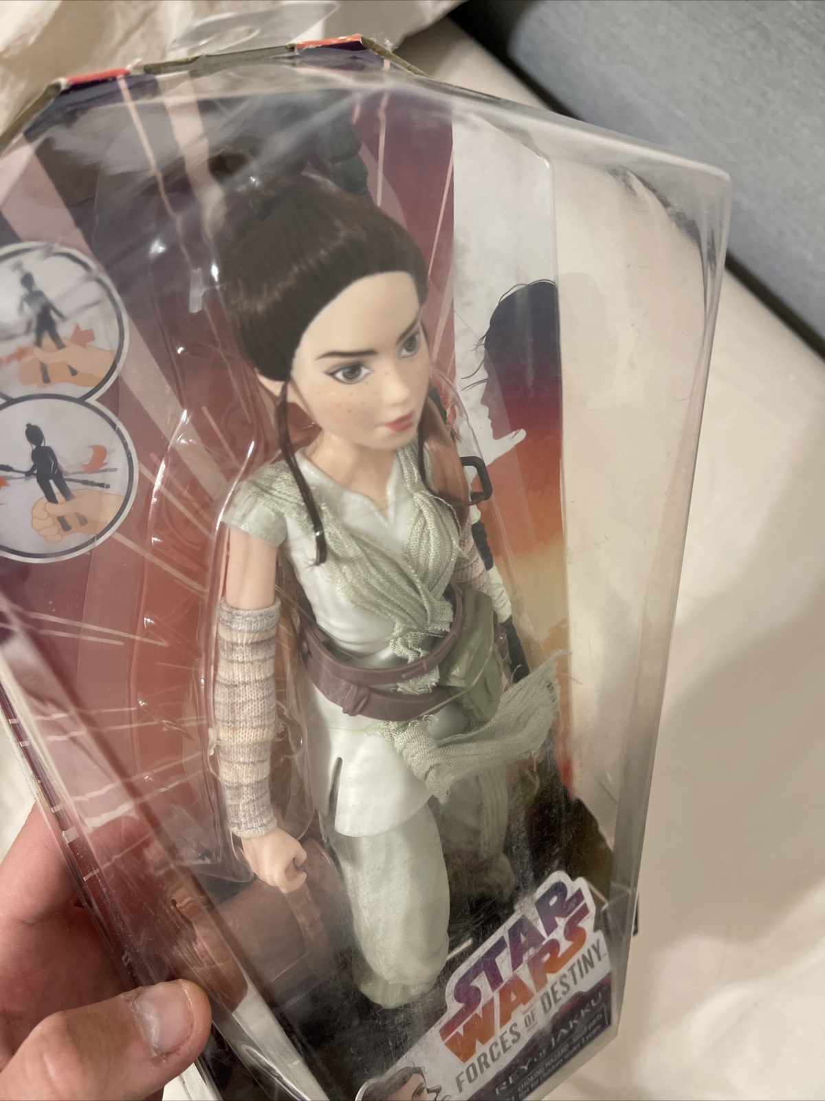 Star Wars Forces of Destiny Rey of Jakku Adventure Action Figure Collectible Toy