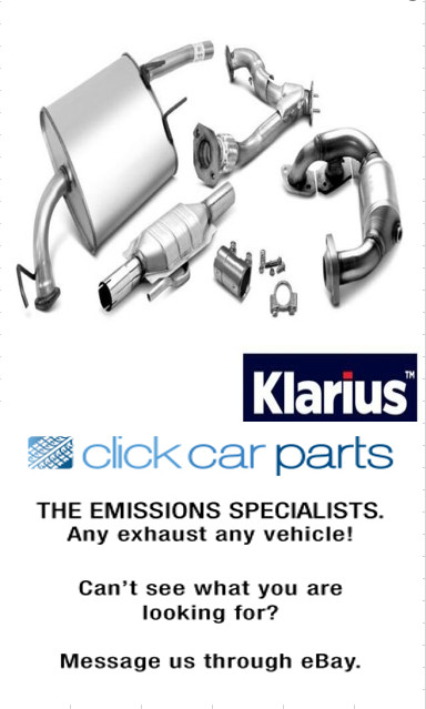 Klarius Exhaust Front Pipe 301993 SMART FOURTWO 1.0 COUPE  07-11