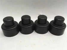 Caplugs B-955-1 Black 2" Hole 2" Tall (LOT OF 13)