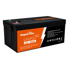 Ampere Time 12V 400Ah LiFePO4 Lithium Battery 5120Wh for Off-grid-refurbished