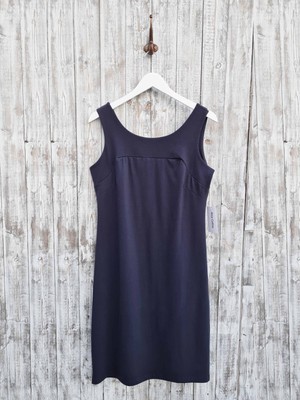 Alice Collins Helen Jersey Dress In Navy - 12