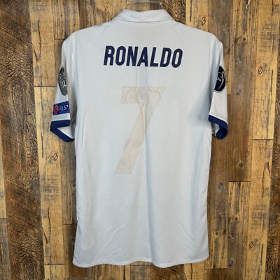 Real Madrid 2016-17 Home Soccer Jersey Ronaldo #7 Adidas AI5187