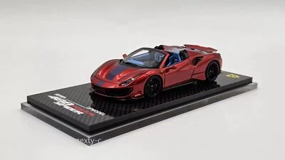 FERRARI 488 PISTA 1:43スケール モデルカー Amazon.com: Ferrari 488 Pista Red with White and Blue