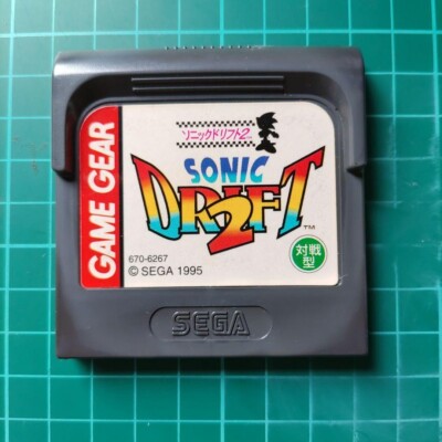 SEGA Sonic Drift 2 Game Gear Only Cartridge G-3366 1995 Gebraucht