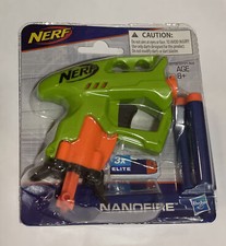 Hasbro Nerf N-Strike Nano Fire  Blaster Green...