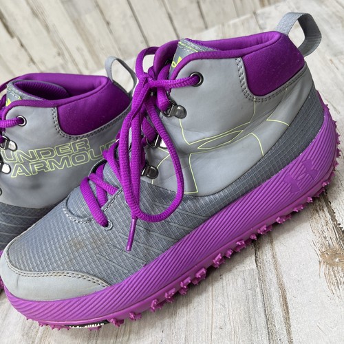 Under Armor Michelin Wild Gripper Fat Tire Juvenil Talla 6 Running Trail Tenis - Imagen 4 de 11