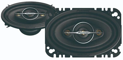 Pioneer TS-A4671F 10x15 cm 4x6 Zoll 4-Wege-Lautsprecher 210 Watt RMS: 30 Watt