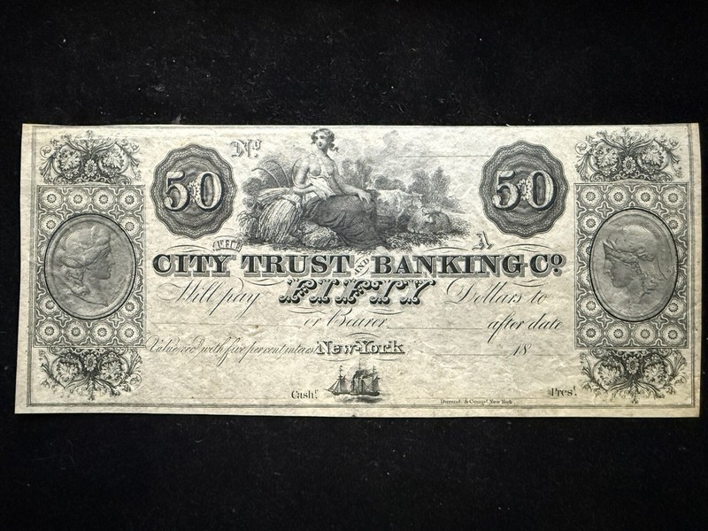 United States (New York, New York) 50 Dollars 1840 - NT1677