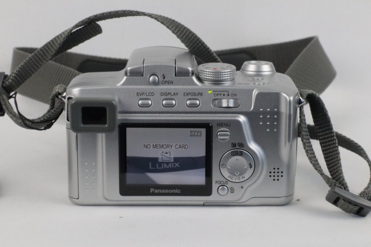 Panasonic LUMIX DMC-FZ5 5.0MP Digital Camera - Silver - Works
