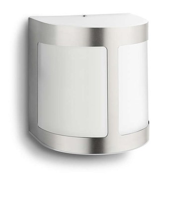 Philips myGarden LED Wall Garden Patio 3W Steel Mood Light ...