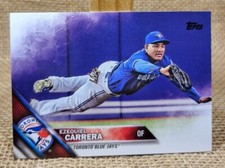 2016 Topps Update Ezequiel Carrera Baseball Card US179 Blue Jays FREE S&H A8
