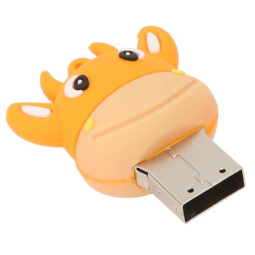 U Disk 3D Cartoon Calf Model Orange USB Storage For 7/8/10/Vista/XP/ TPG - Picture 20 of 34