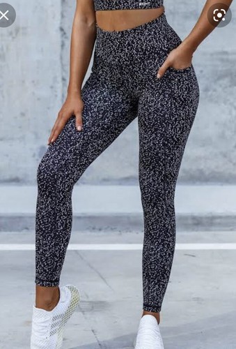 ECHT Essentia Pocket Leggings Black Dot 
