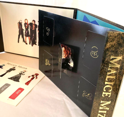 malice mizer photo book Set Visual Kei Japan merveilles Gackt Mana
