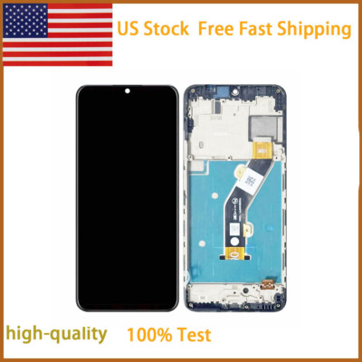 For Cricket Icon 2026 U656AC LCD Display Touch Screen Digitizer Assembly +Frame