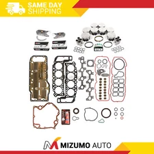 Full Gasket Set Pistons Bearings Fit 99-03 Dodge Jeep 4.7 VIN N