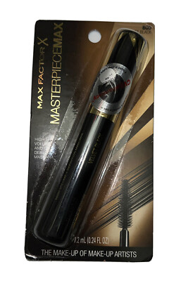 MAX FACTOR Masterpiecemax X High Volume MASCARA #800 Velvet Black DISCONTINUED