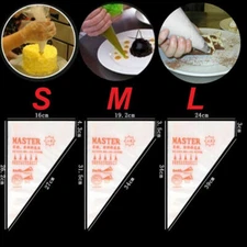 100pcs Plastic Disposable Pastry Bag Icing Piping Cake Cupcake Decorating Bags