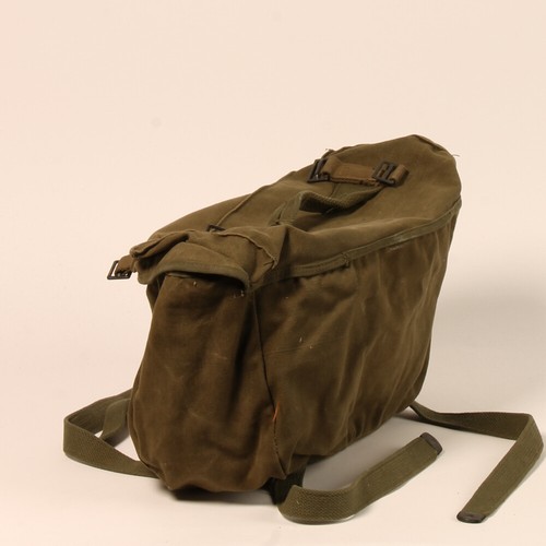 Vintage Canvas Tasche Frachtkoffer - Bild 4 von 10